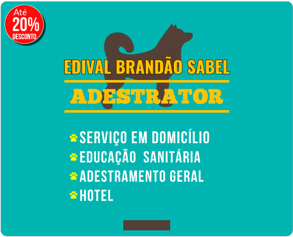 Edival Brandão: Adestrador