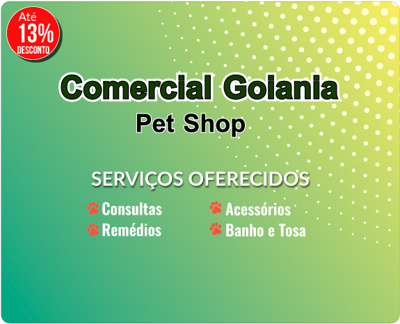 Comercial Goiania Pet Shop