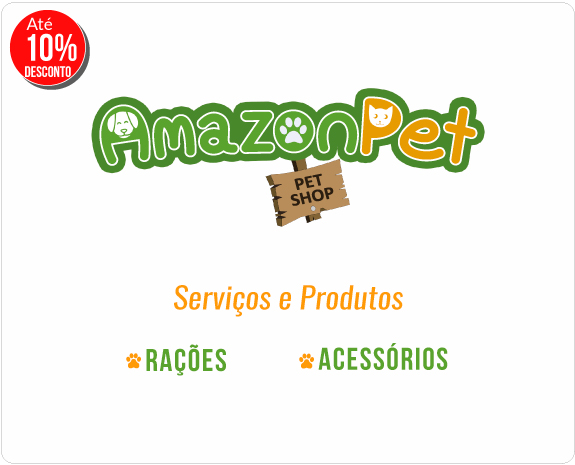 Amazon Pet – Até 10% de Desc