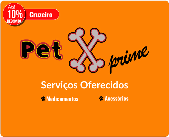 Pet X Prime – Até 15% de Desc.