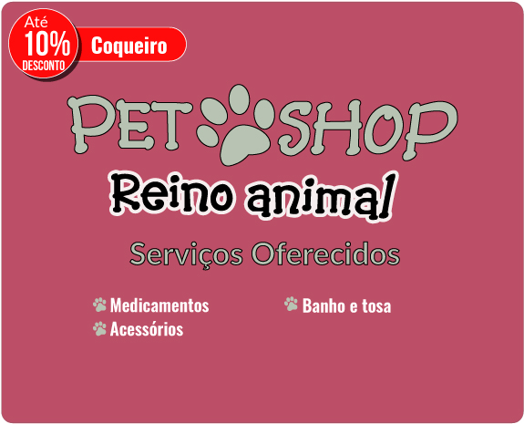 Petshop Reino Animal – Até 20% Desc