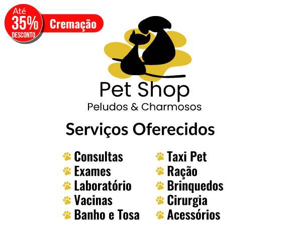 Pet Shop Peludos & Charmosos – Até 35% de desc