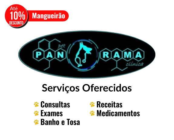 Pet Panorama Clínica – Até 10% de desc