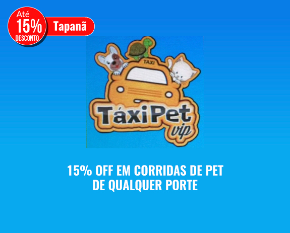 Taxi Pet Adnilson – Até 35% de desc